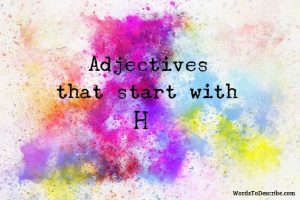 adjectives that begin with h