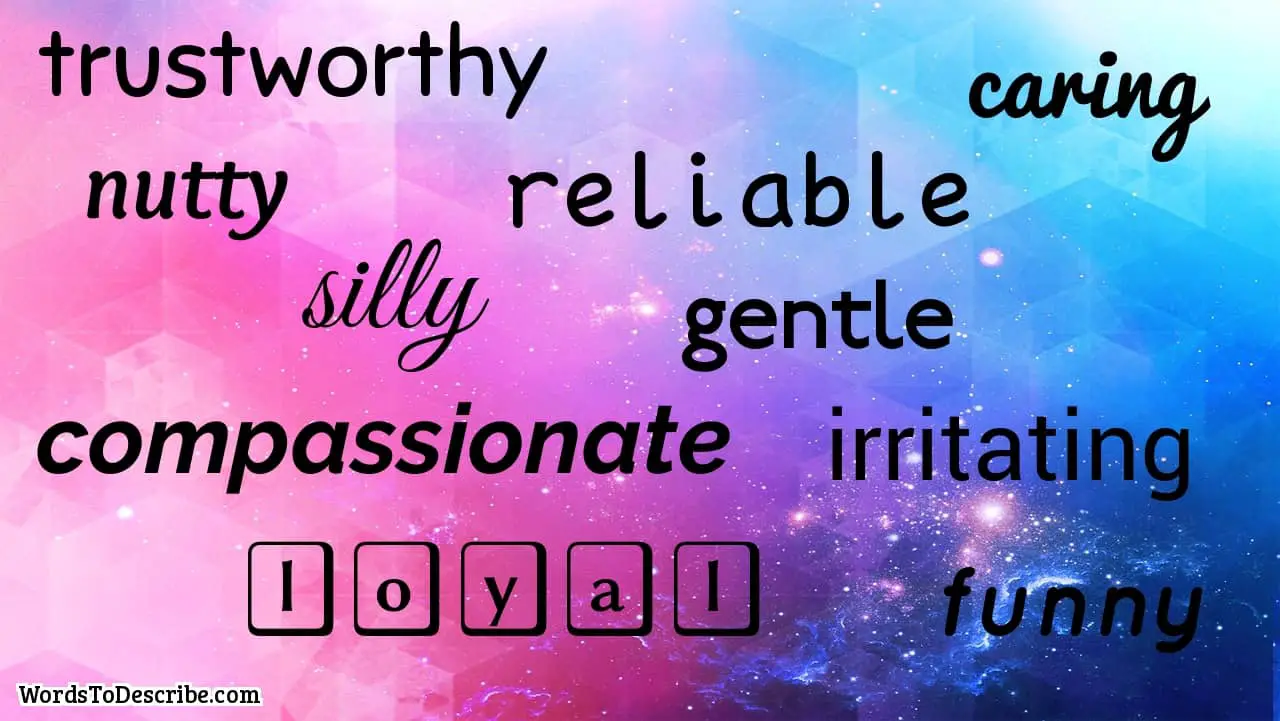 adjectives to describe a friend