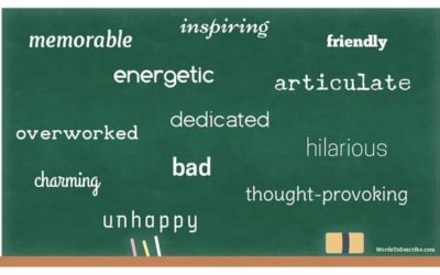 Words To Describe Teachers